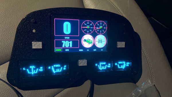 FJ40 Digital Dashboard and Gauges